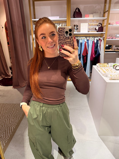 Soft longsleeve brown