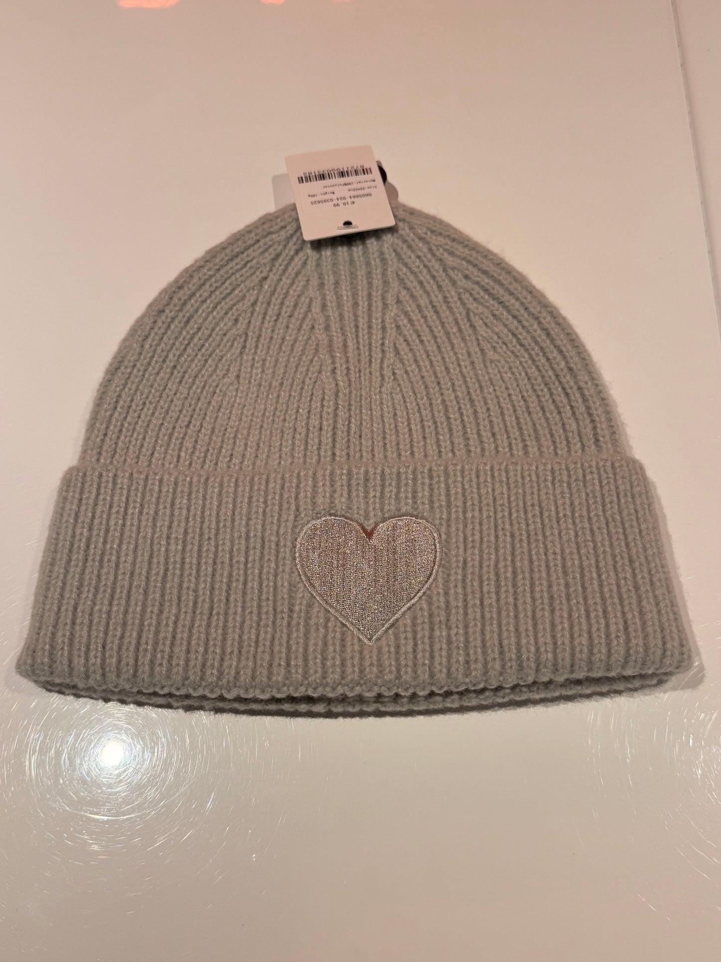 Heart beanie