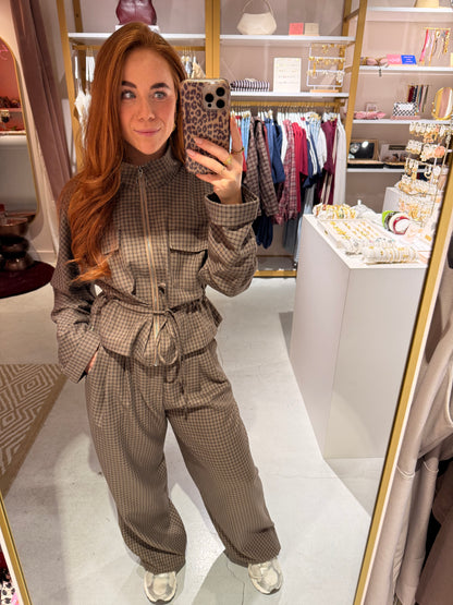 Check jacket Daphne