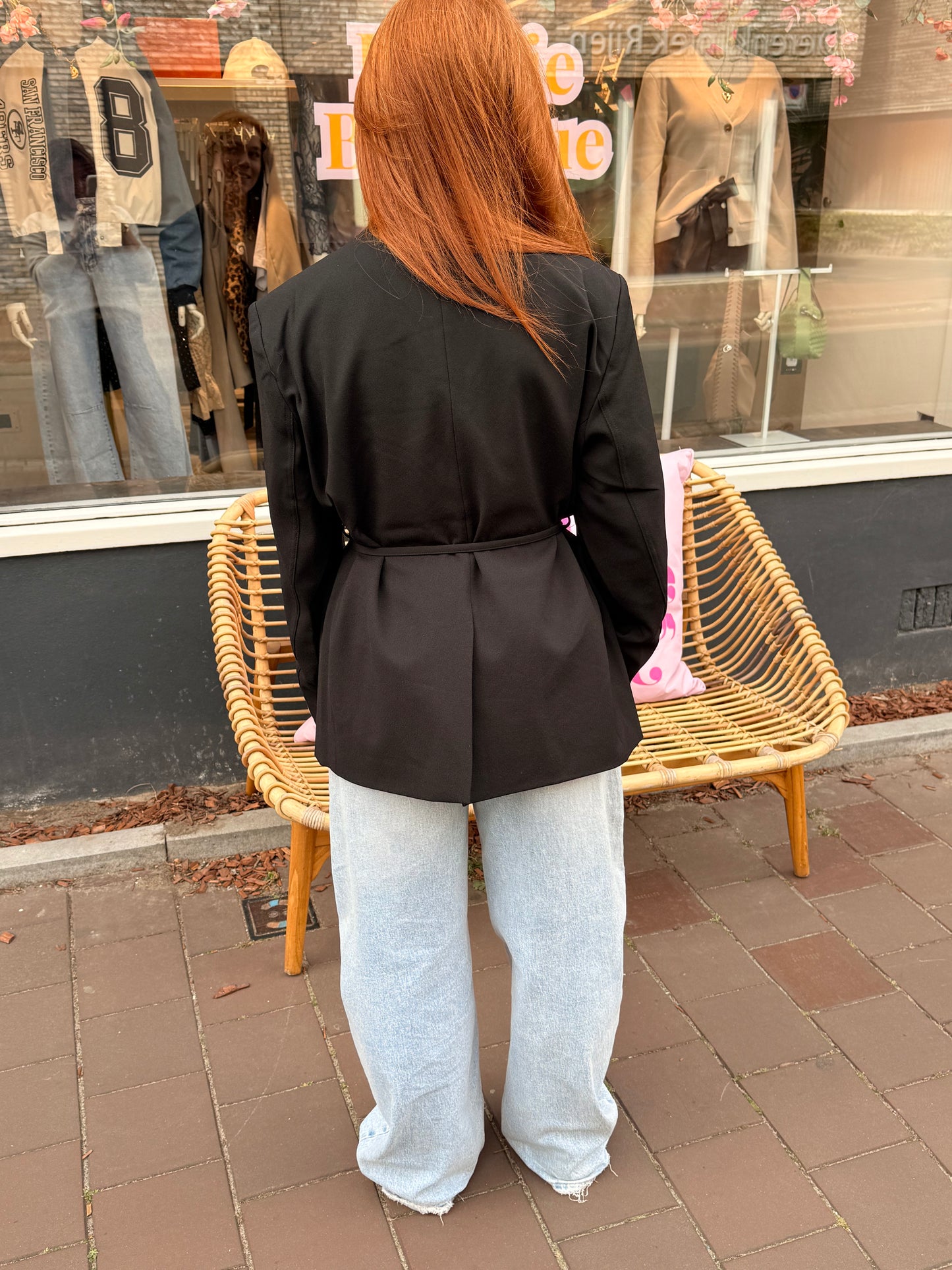 Blazer Jusdepom zwart