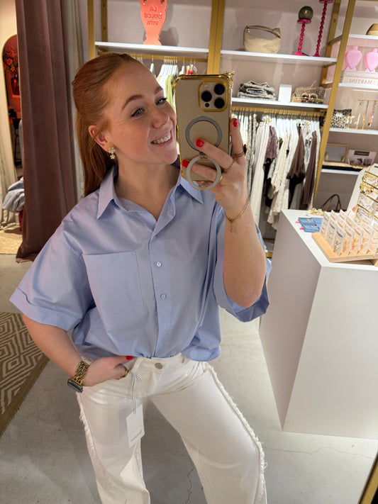 Blouse Pip blauw