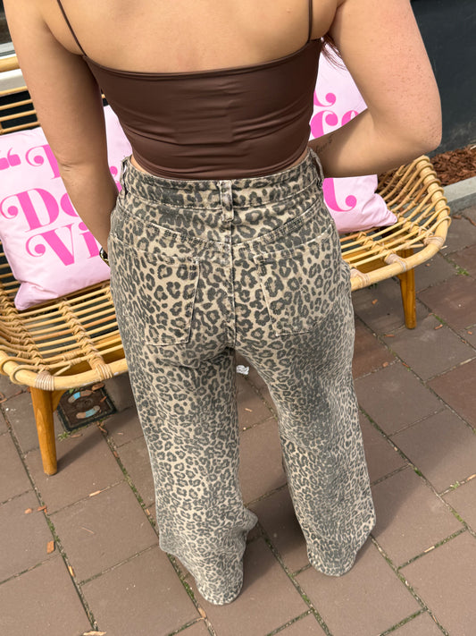 Jeans Leopard