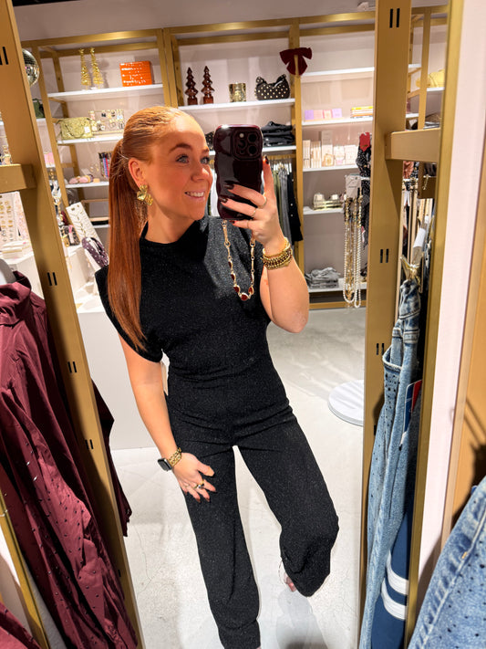 Midnight spark jumpsuit