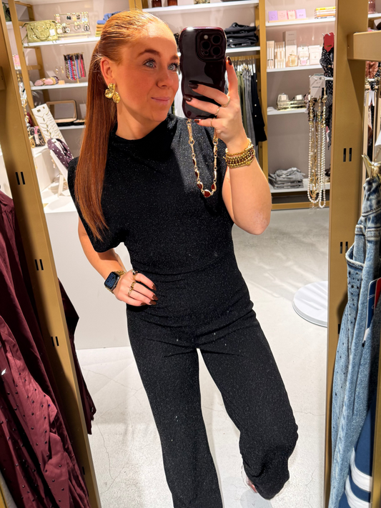 Midnight spark jumpsuit