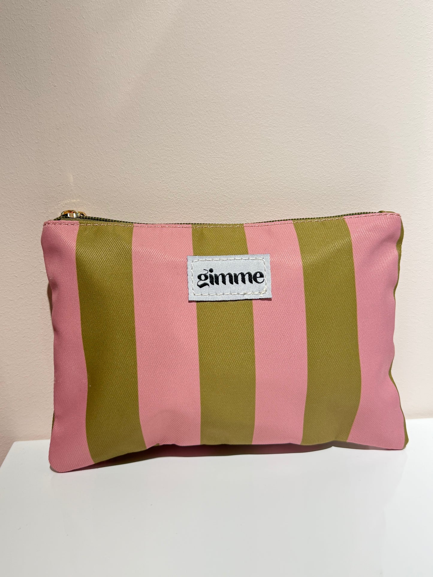 Gimme toilettas groen/roze