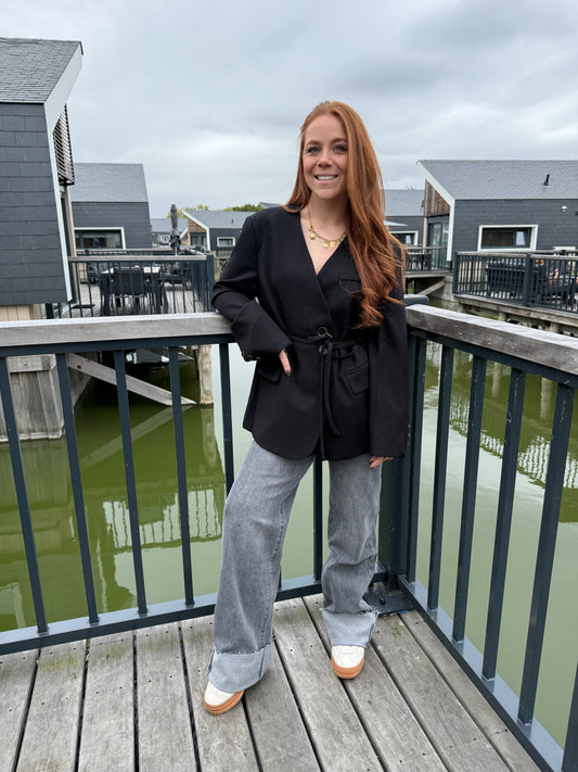 Dark grey jeans