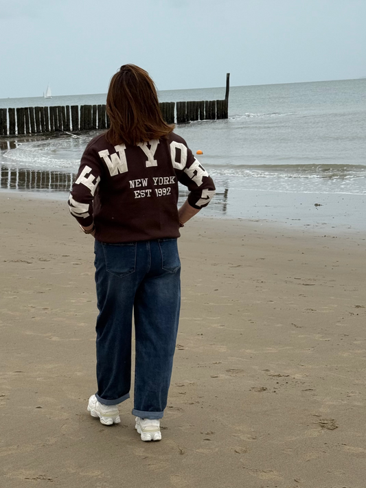 Trui New York backprint