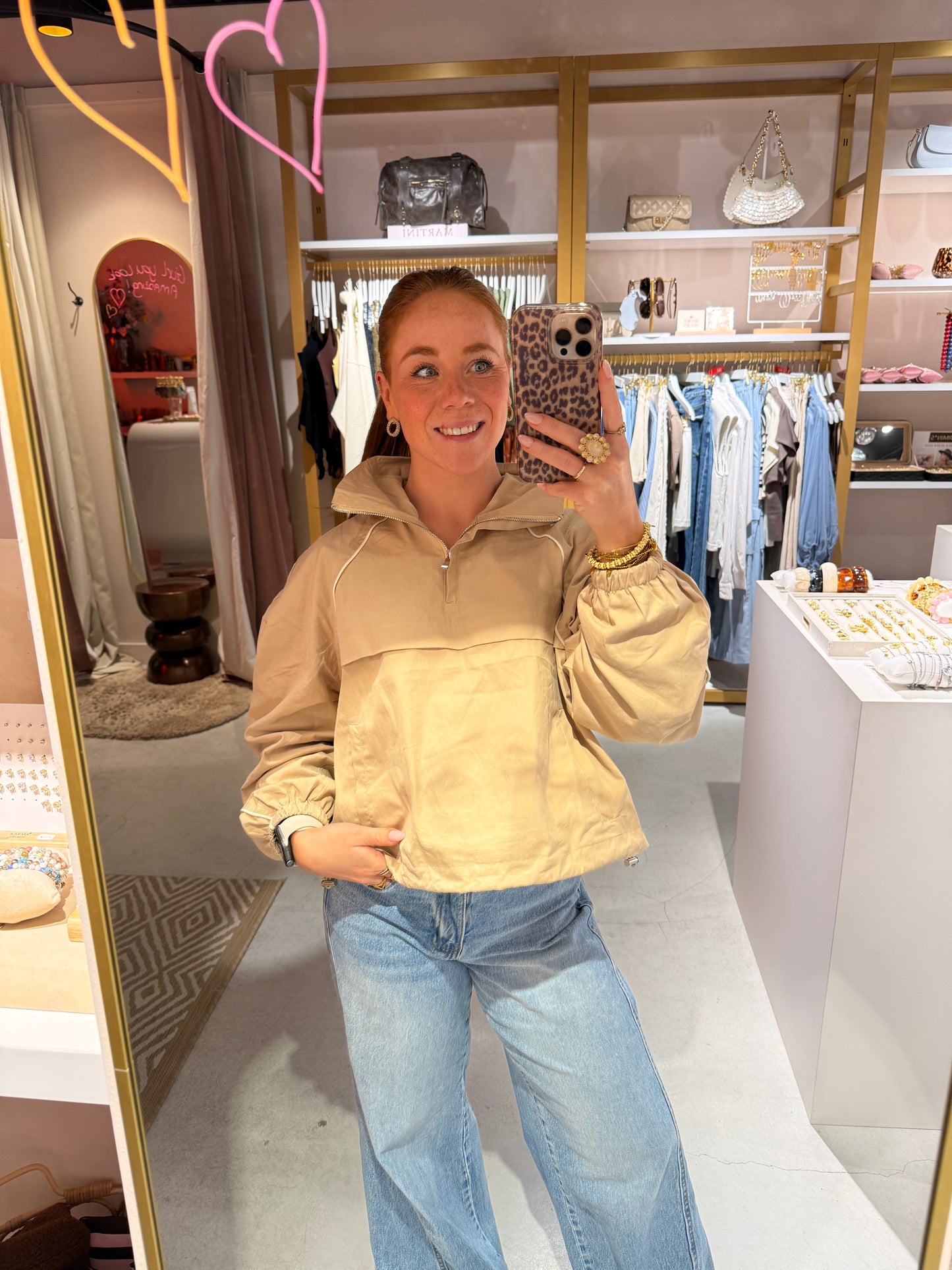 Sporty jack beige