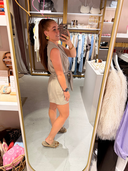 Playsuit beige