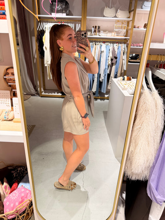 Playsuit beige
