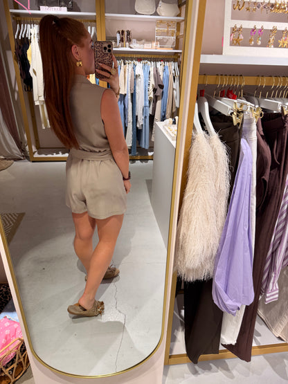 Playsuit beige