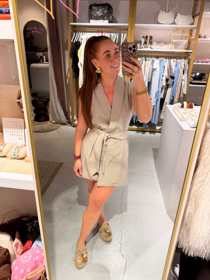 Playsuit beige