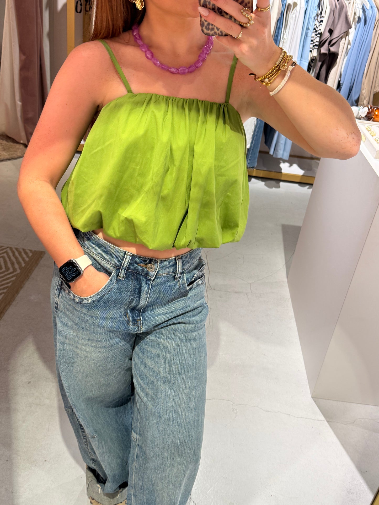 Ballon top green