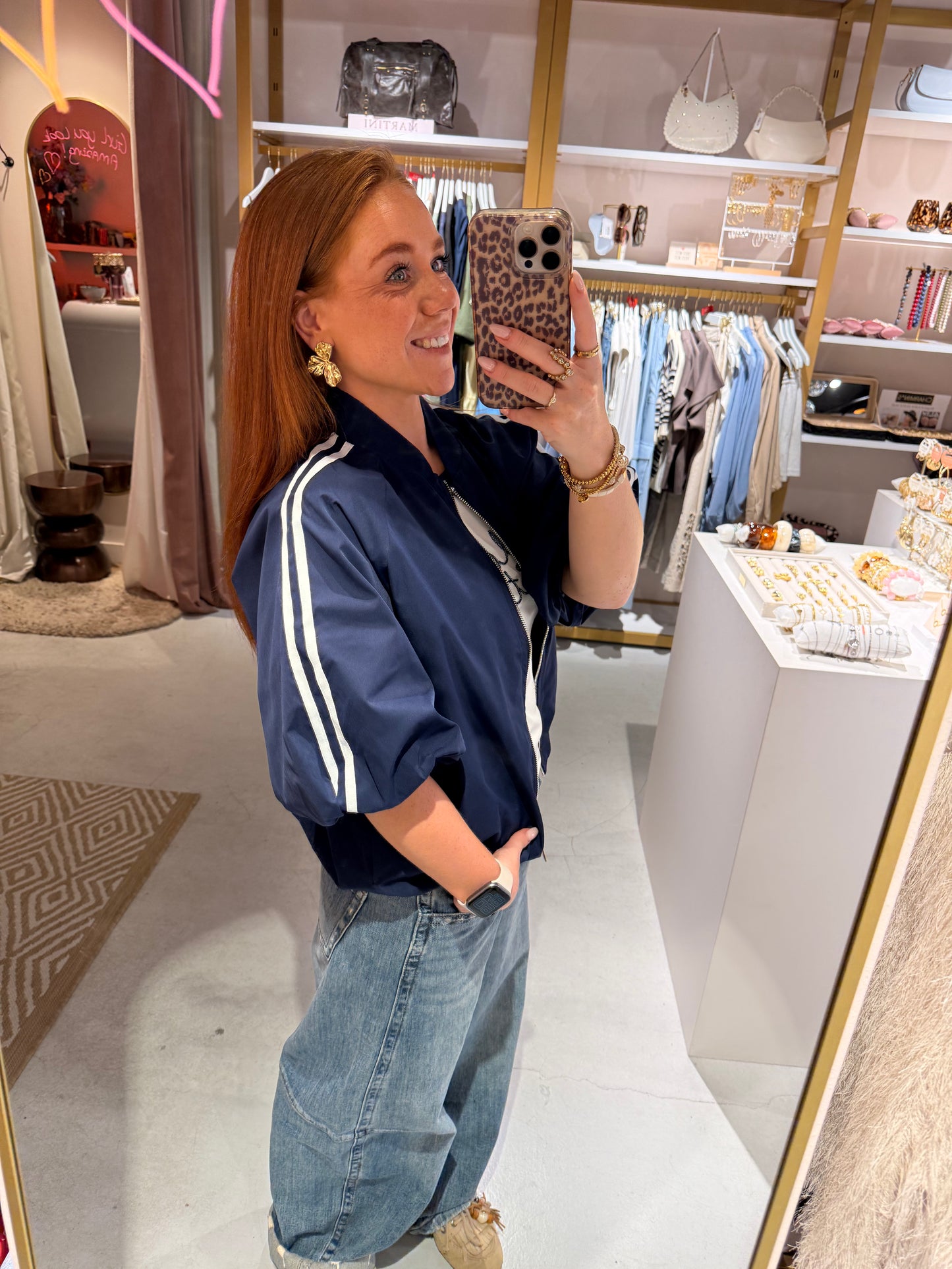 Pofmouw jacket stripes