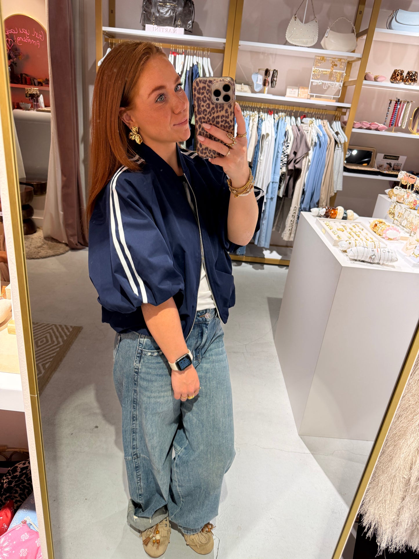 Pofmouw jacket stripes