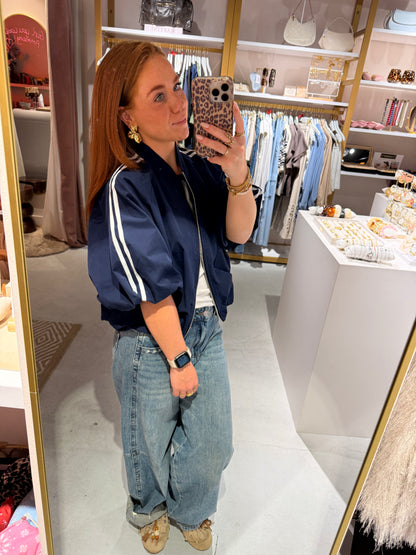 Pofmouw jacket stripes