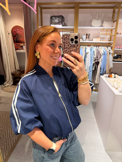 Pofmouw jacket stripes