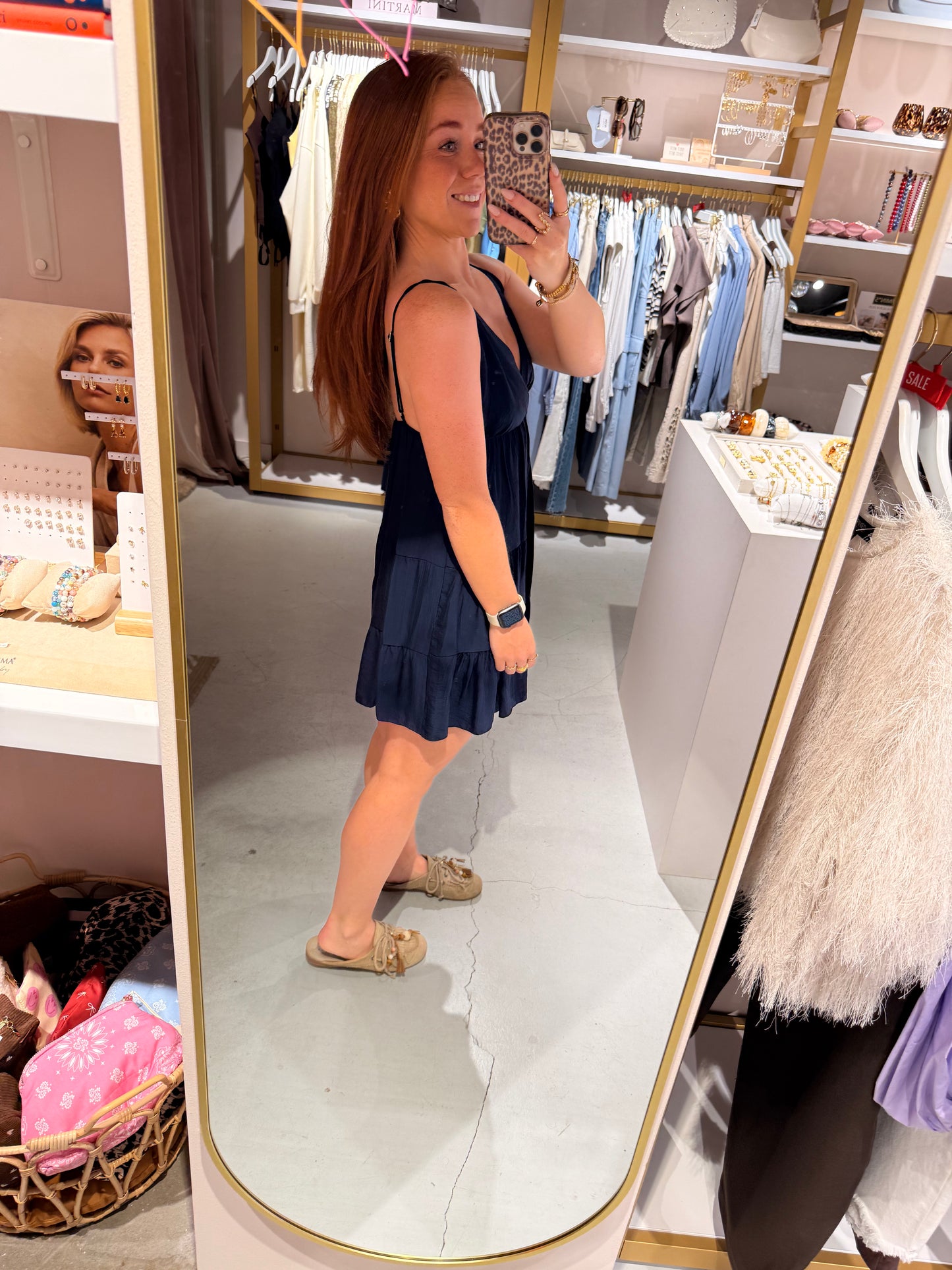 Pien dress navy