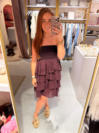 Noa ruffle dress