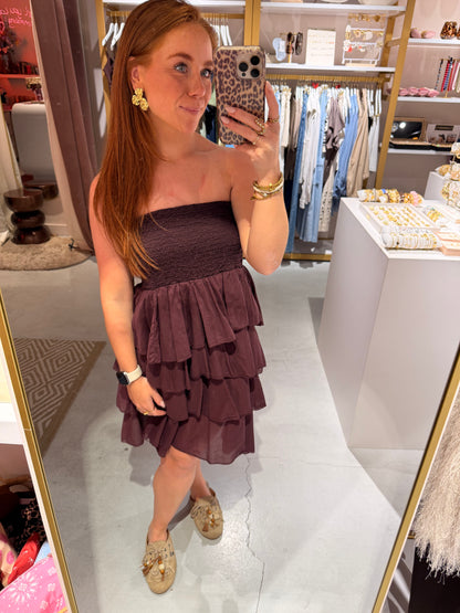 Noa ruffle dress