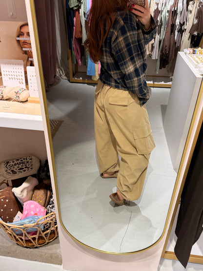 Cargo pants beige
