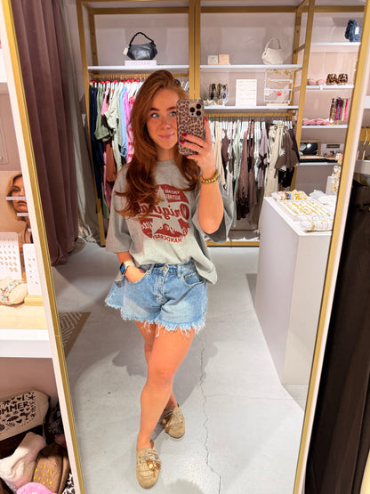 T-shirt vintage grey