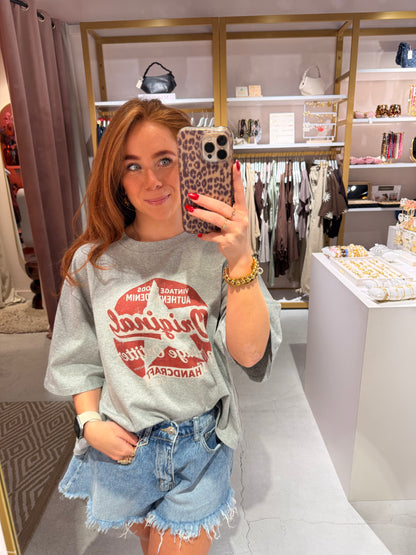 T-shirt vintage grey