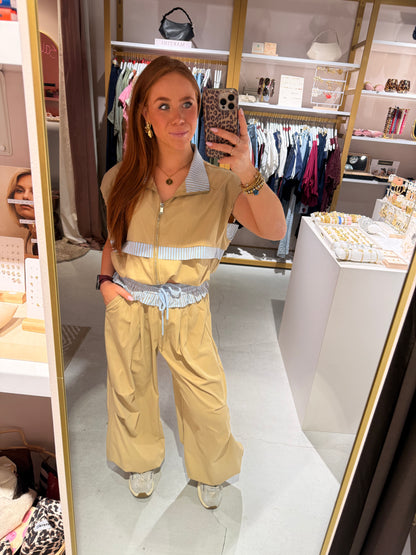 Co-ord set beige
