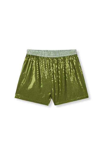 Sequin relaxed short