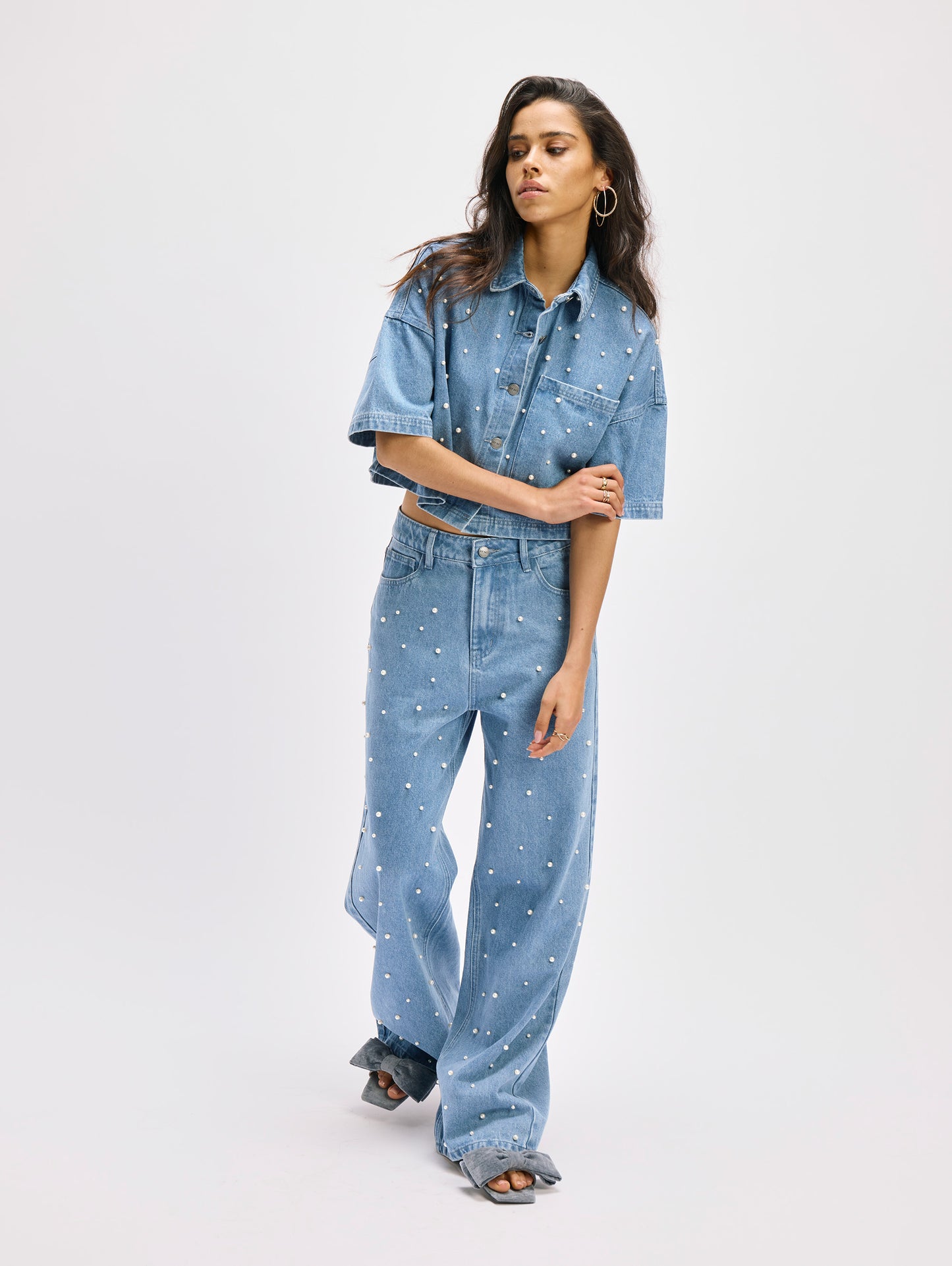 PAYTON PANTS pearl denim