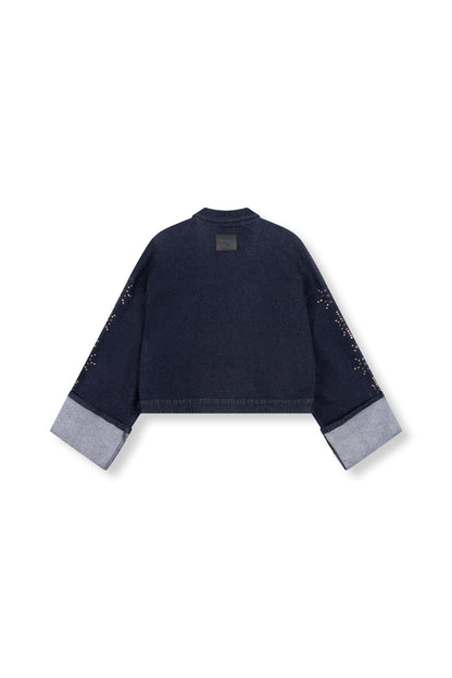 Denim jacket stones REBEL - Refined Department