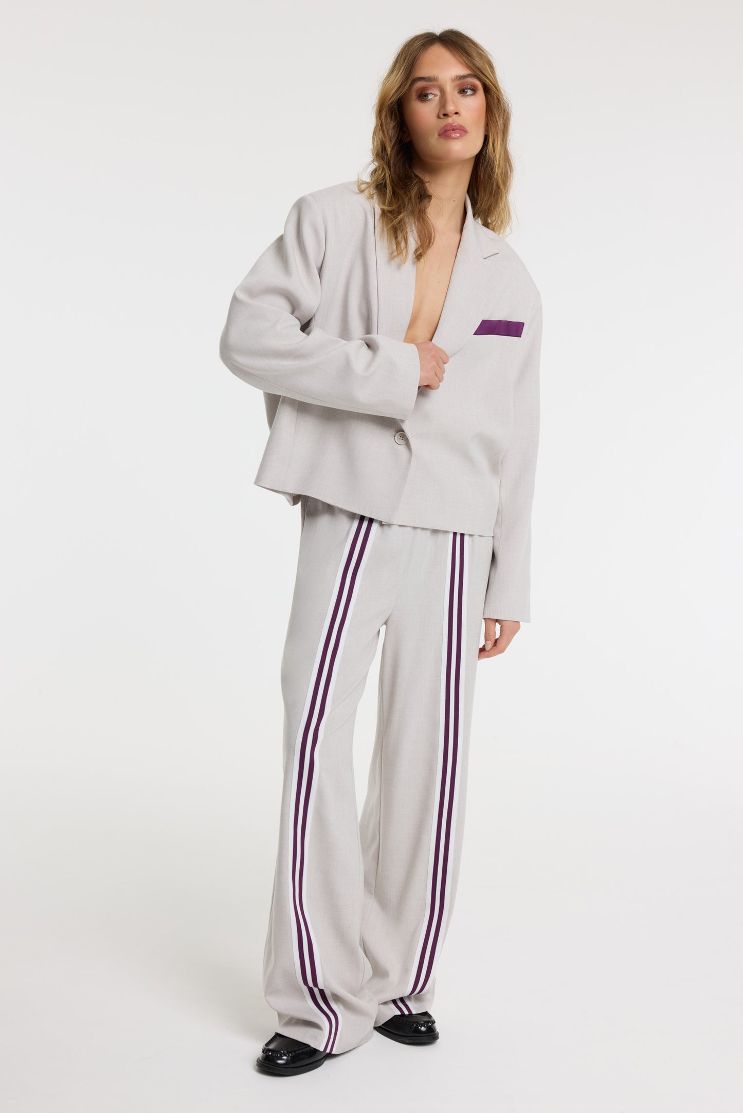 Tyra pants creamy white- Refined Department