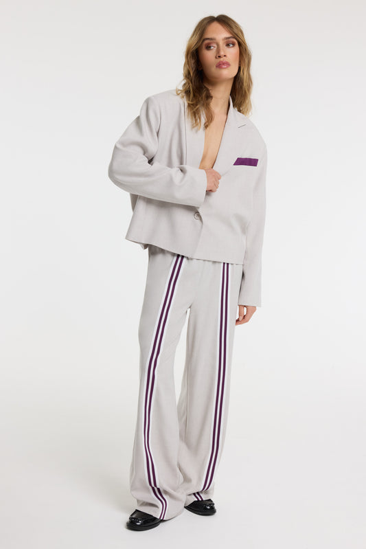 Tyra pants creamy white- Refined Department