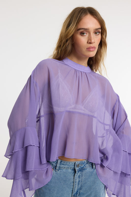 Charley blouse purple - Refined Department