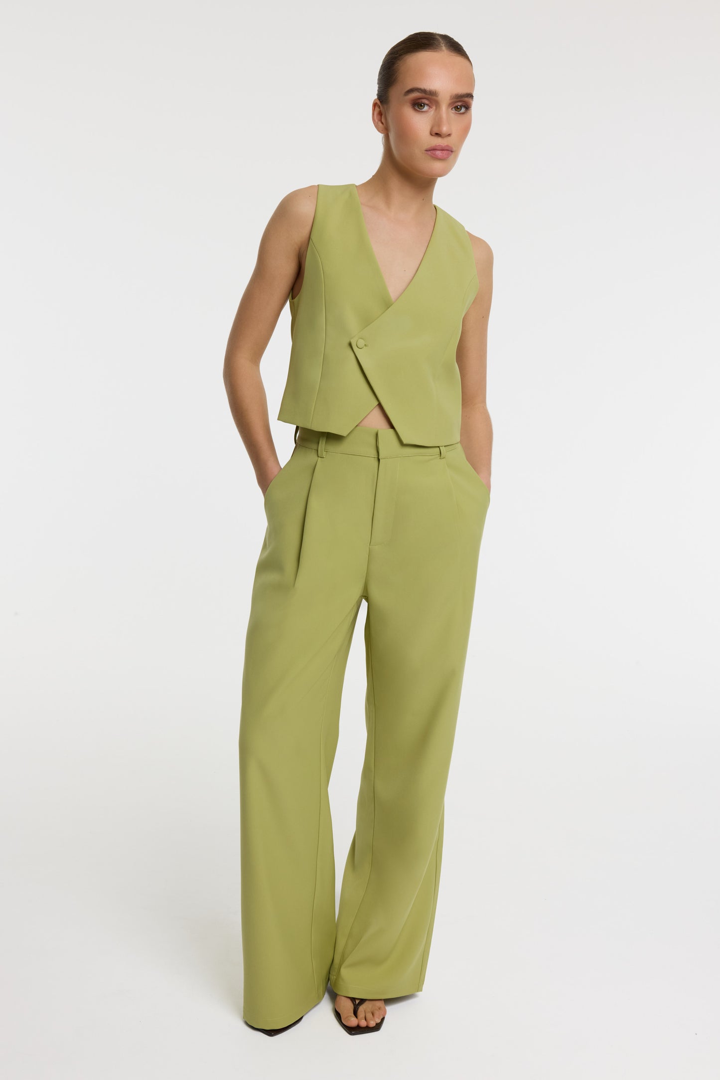 Puck pants matcha - Refined Department