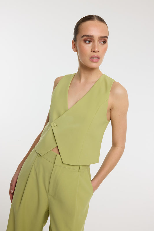 Gilet Lille matcha - Refined Department