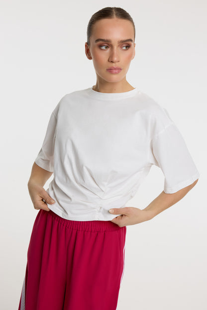 Cropped knot shirt BARR - Refined Department