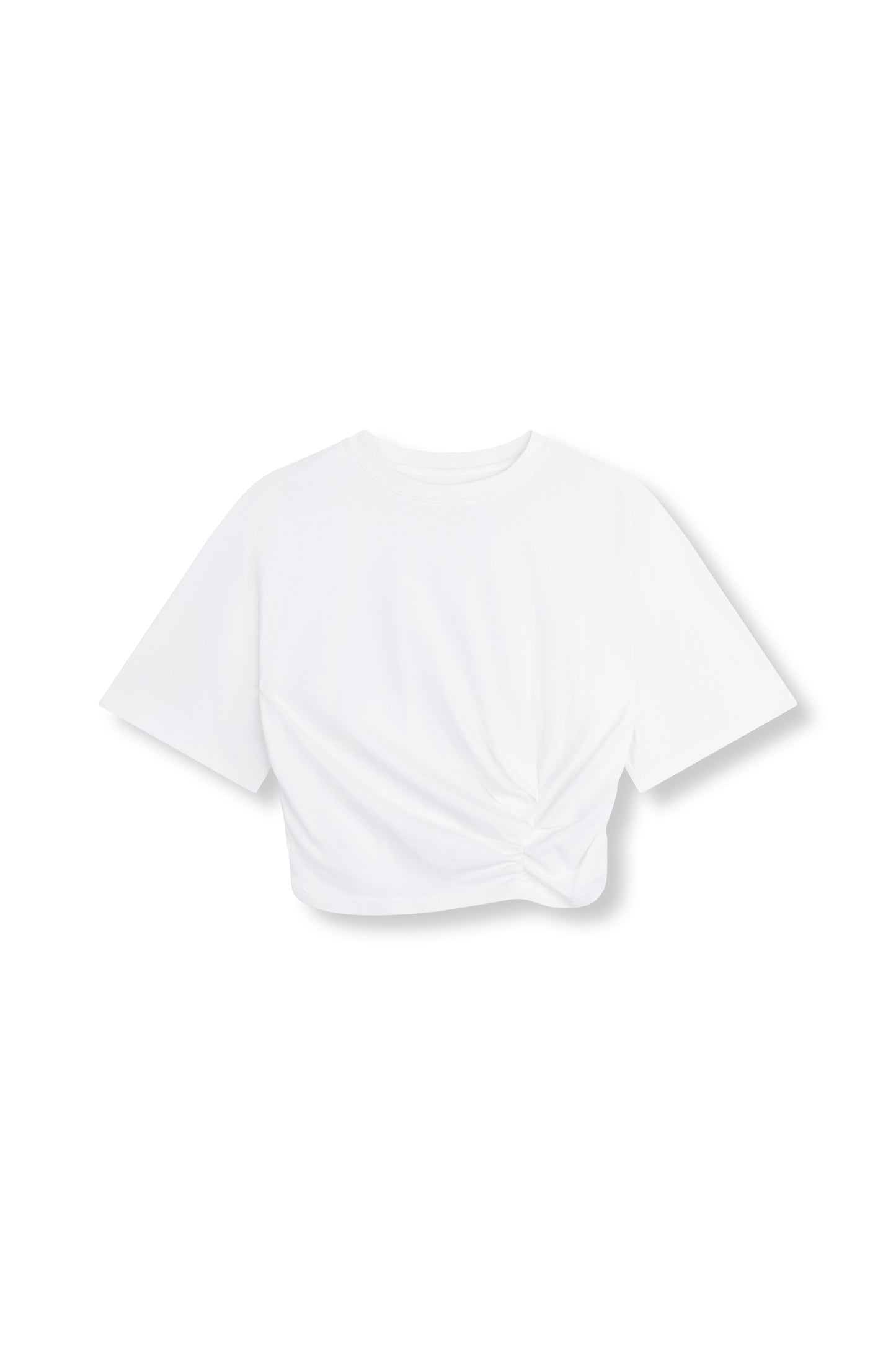 Cropped knot shirt BARR - Refined Department