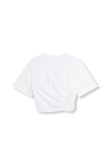Cropped knot shirt BARR - Refined Department