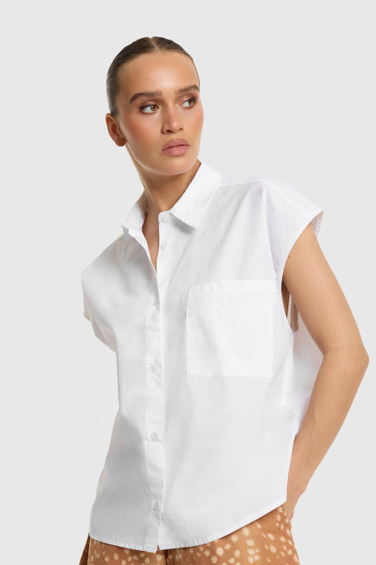 Sleeveless blouse Raffy