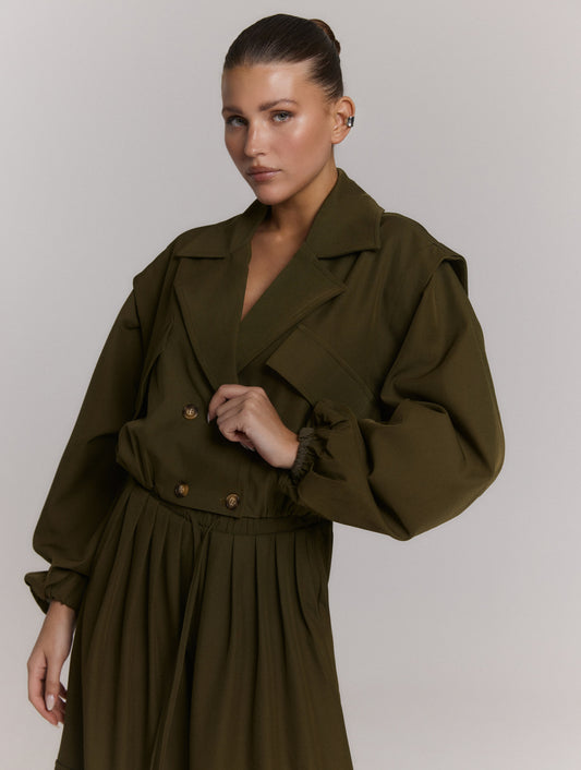Bomber trenchcoat Laya - Refined Department
