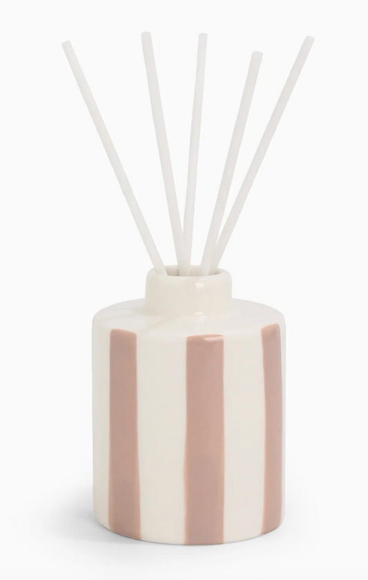 Geurstokjes Noir fresh - roze met wit gestreept