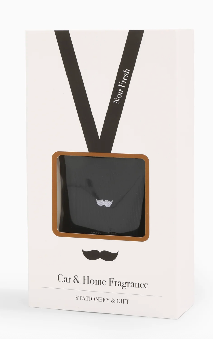 Autoparfum zakje Noir fresh snor