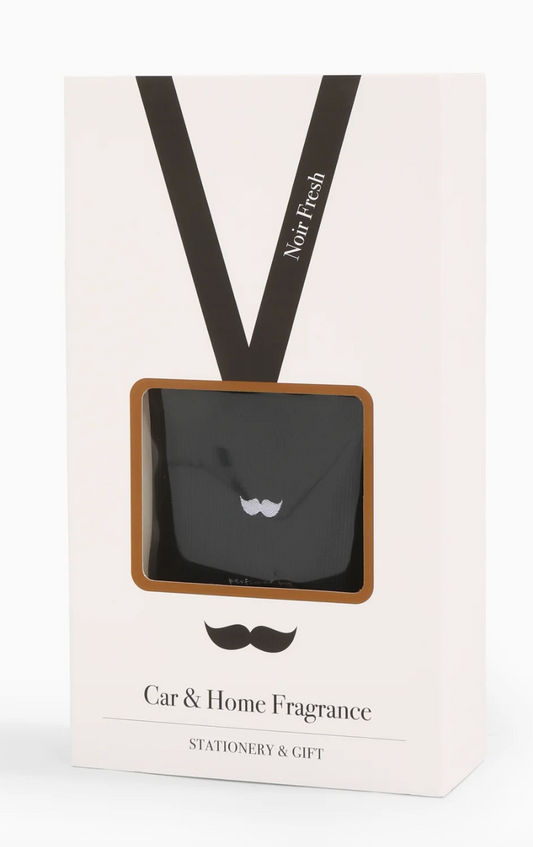 Autoparfum zakje Noir fresh snor