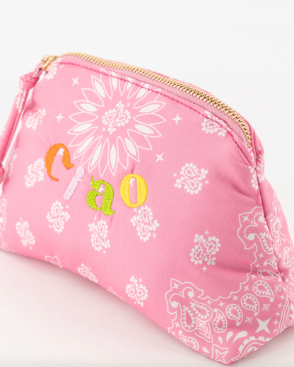 Toilettas Sierra bandana pink