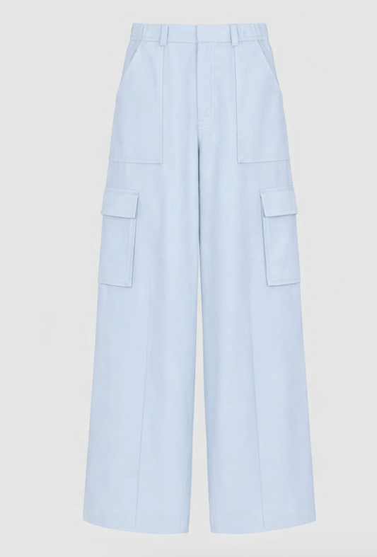 Cargo pantalon light blue