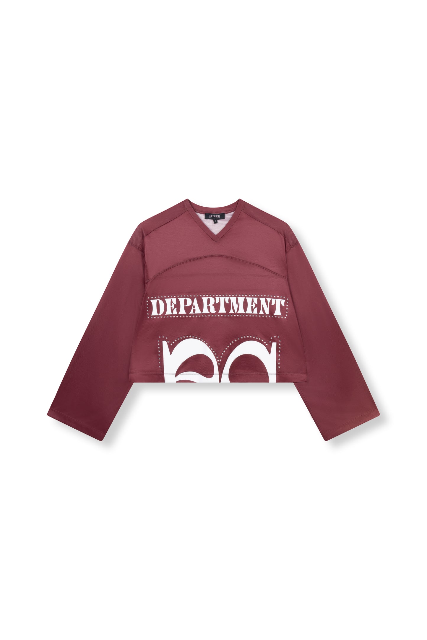 Cropped hockey shirt FANNY - Refined Department