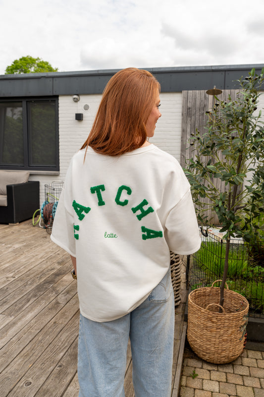 Matcha latte tee
