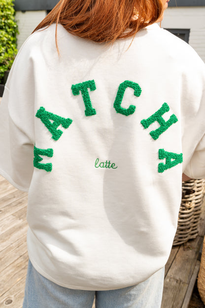 Matcha latte tee