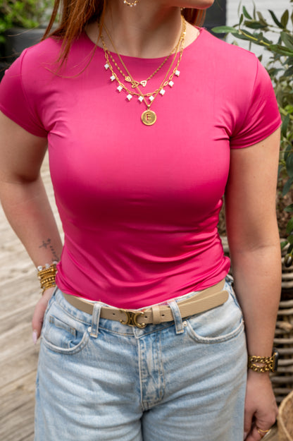 Pink t-shirt